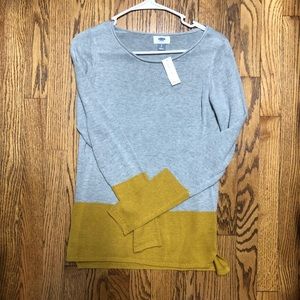 Old Navy color block sweater